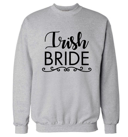 Irish bride Adult's unisex grey Sweater 2XL