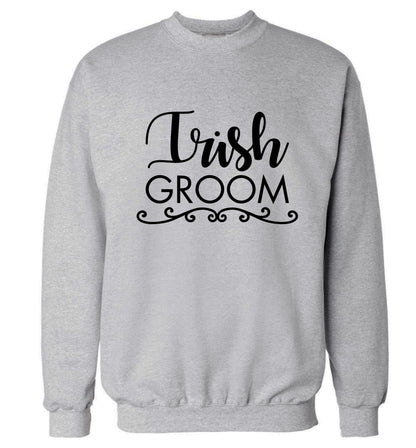 Irish groom Adult's unisex grey Sweater 2XL