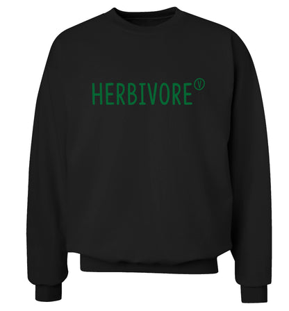 Herbivore Adult's unisex black Sweater 2XL