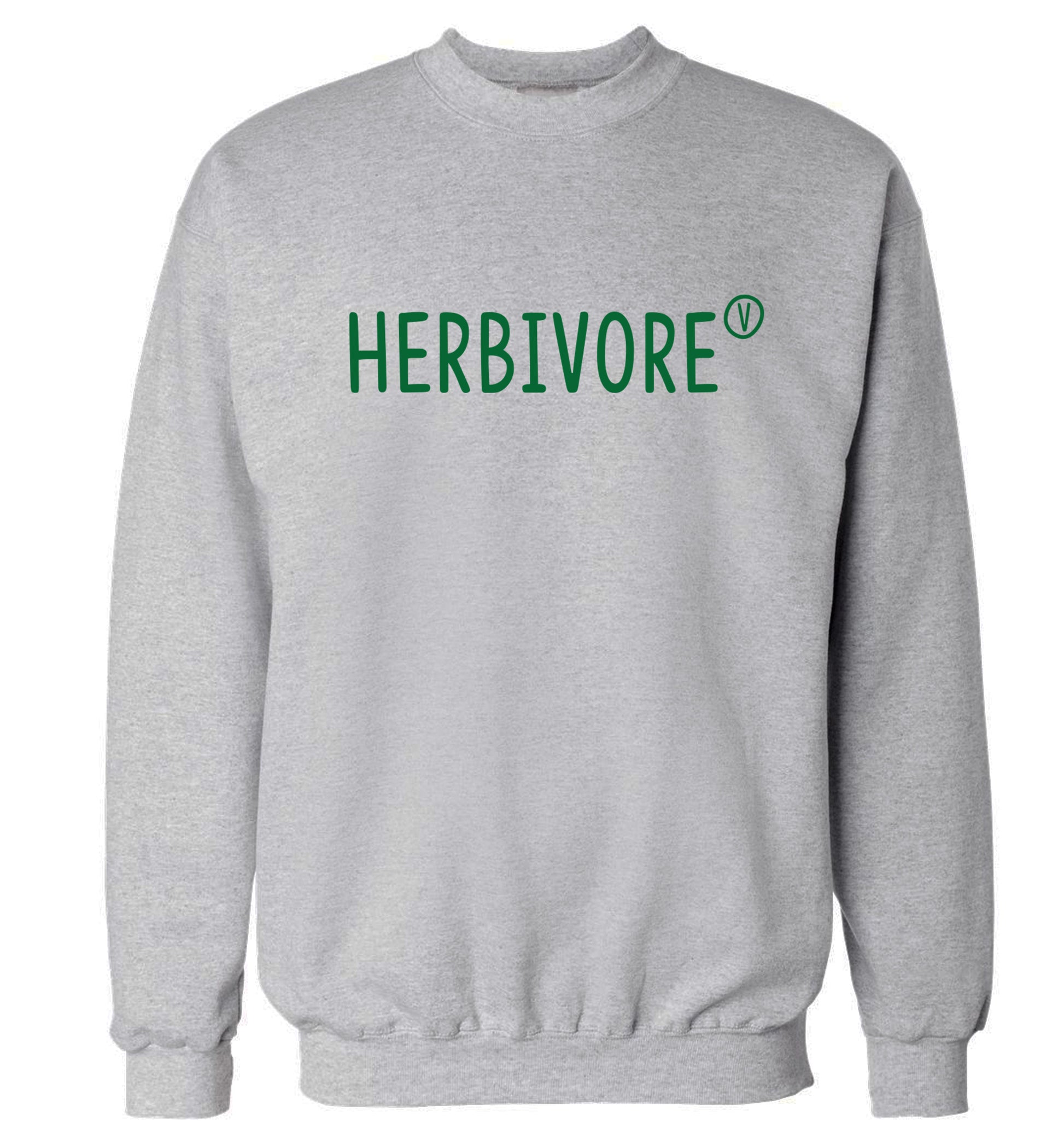 Herbivore Adult's unisex grey Sweater 2XL