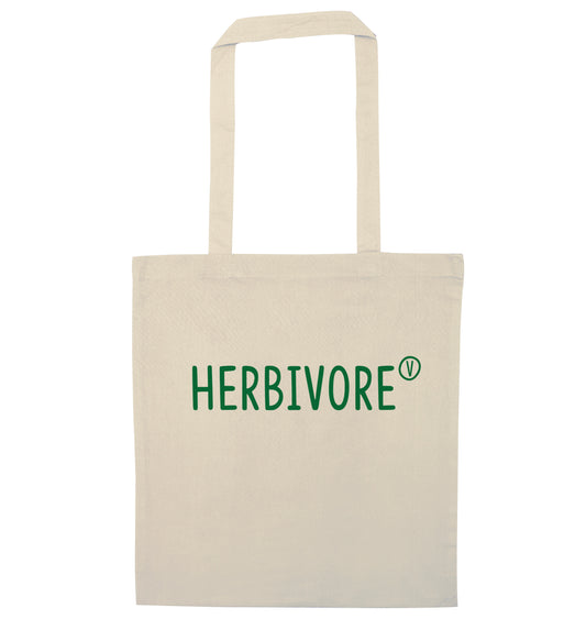 Herbivore natural tote bag