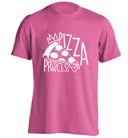 Pizza Princess adults unisex pink Tshirt 2XL