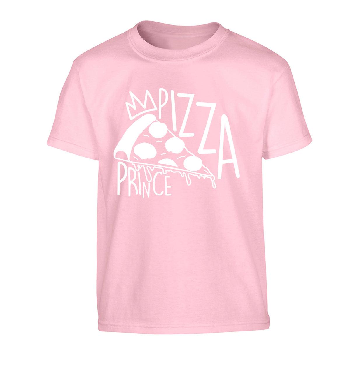 Pizza Prince Children's light pink Tshirt 12-13 Years