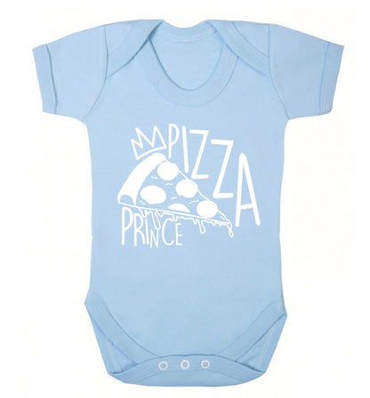 Pizza Prince Baby Vest pale blue 18-24 months