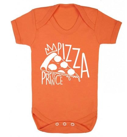 Pizza Prince Baby Vest orange 18-24 months
