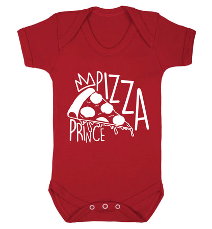 Pizza Prince Baby Vest red 18-24 months