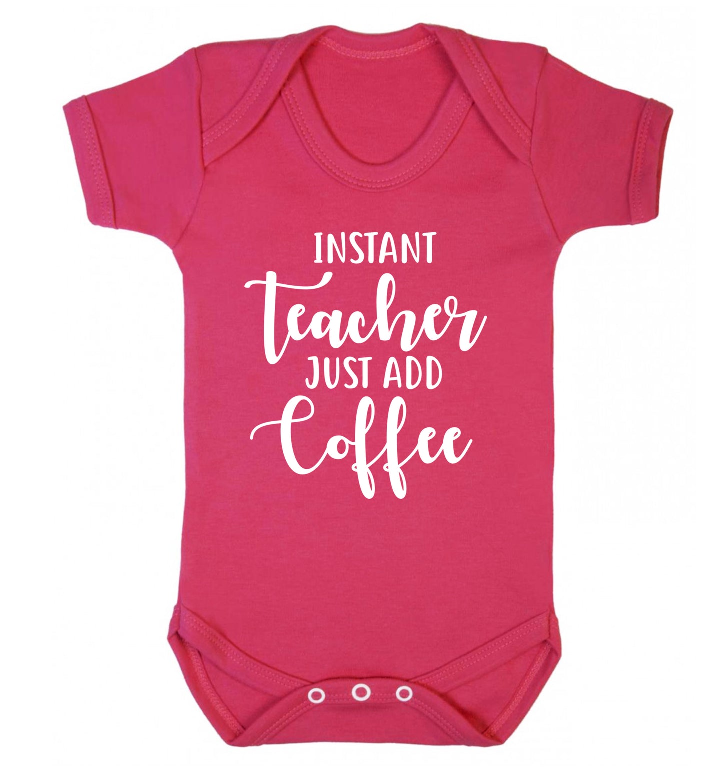 Sassy Irish lassy baby vest dark pink 18-24 months