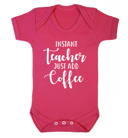 Sassy Irish lassy baby vest dark pink 18-24 months