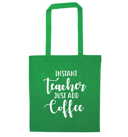 Sassy Irish lassy green tote bag