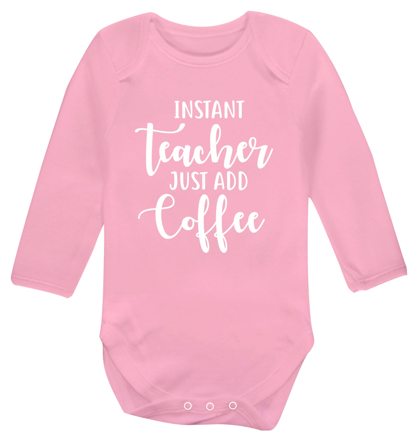 Sassy Irish lassy baby vest long sleeved pale pink 6-12 months