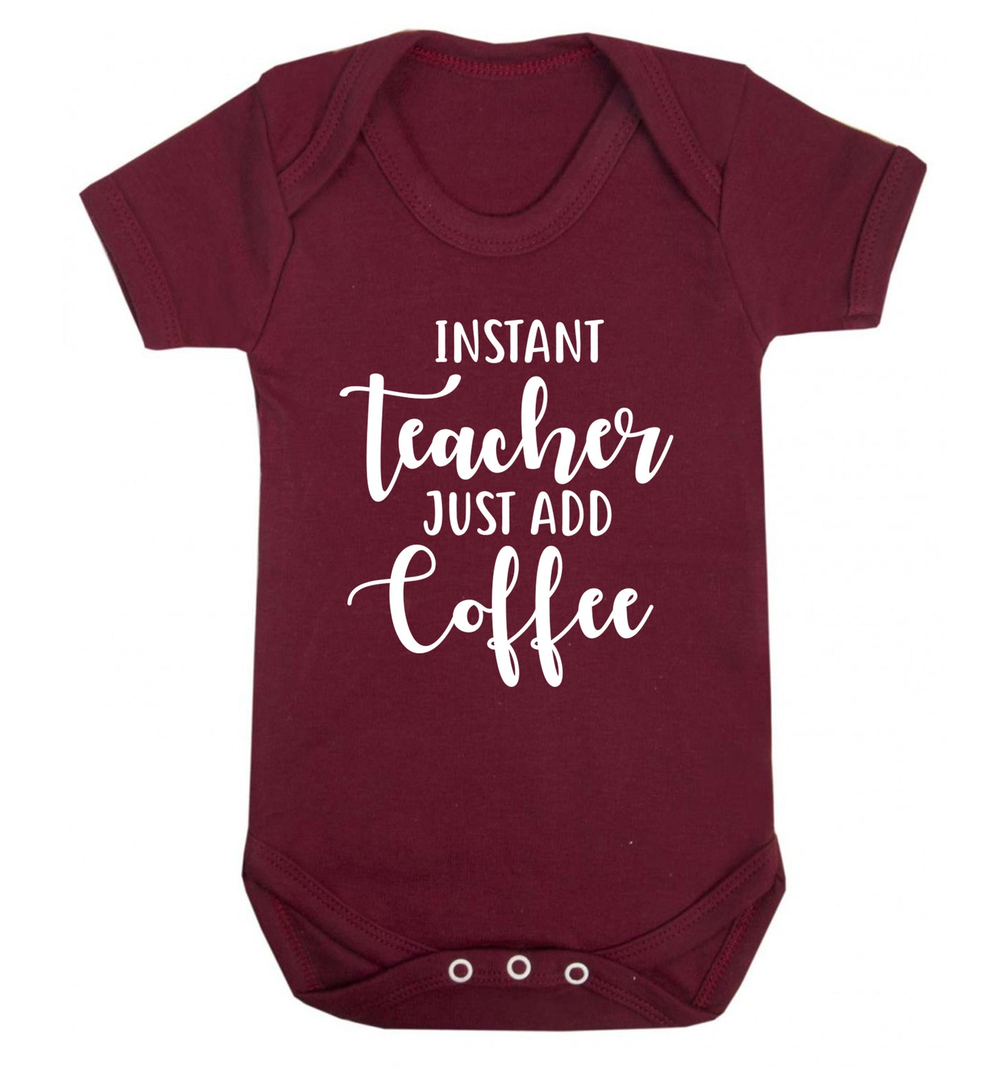Sassy Irish lassy baby vest maroon 18-24 months