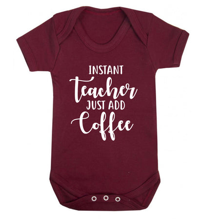 Sassy Irish lassy baby vest maroon 18-24 months