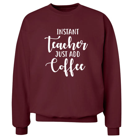 Sassy Irish lassy adult's unisex maroon sweater 2XL