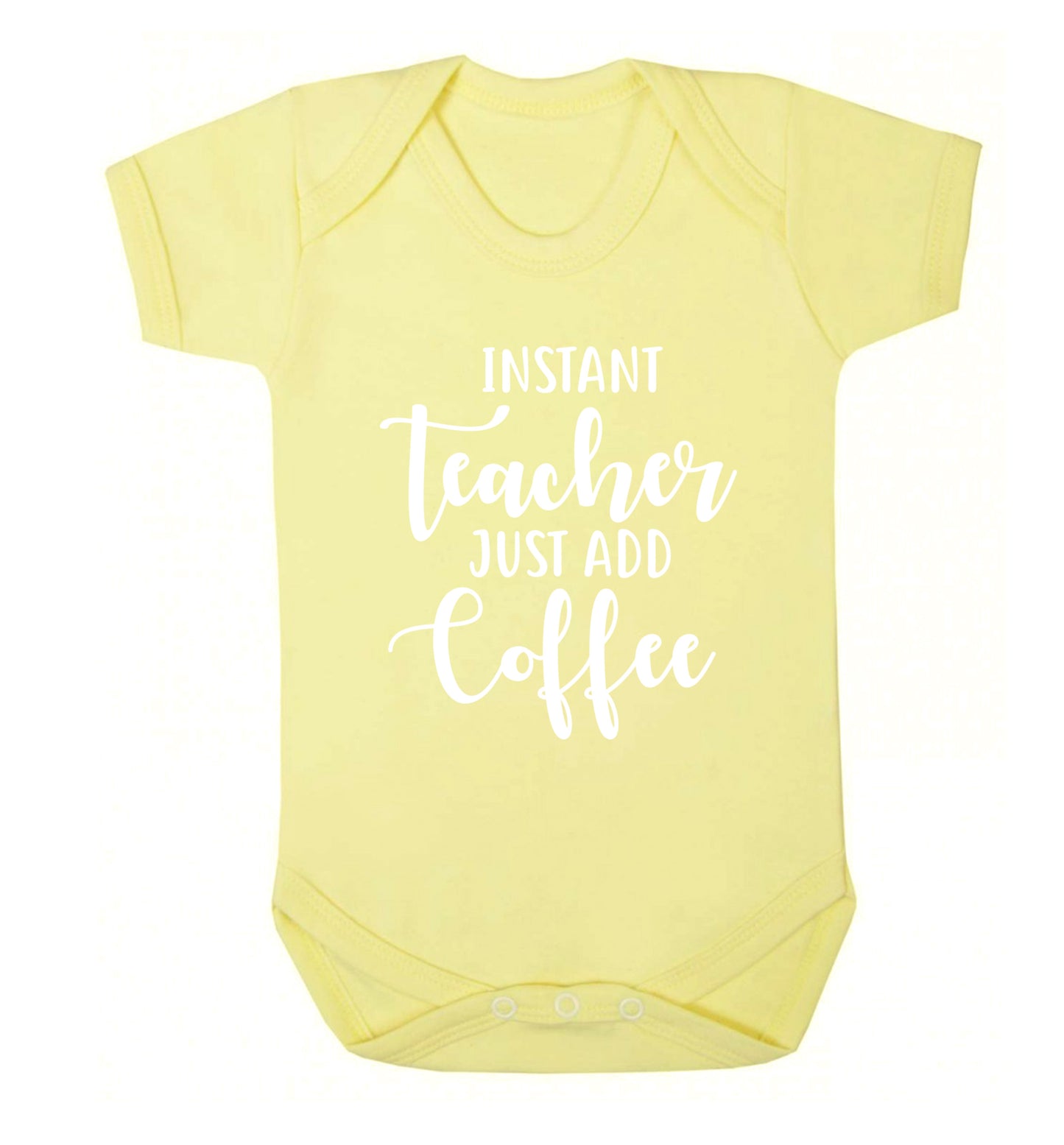 Sassy Irish lassy baby vest pale yellow 18-24 months