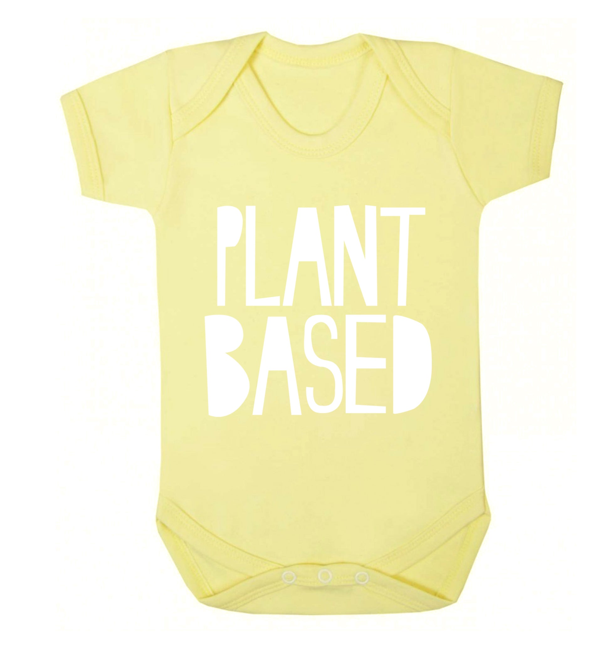 Plant Based Baby Vest pale yellow 18-24 months