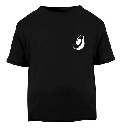 Avocado pocket Black Baby Toddler Tshirt 2 years
