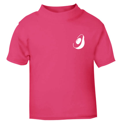 Avocado pocket pink Baby Toddler Tshirt 2 Years