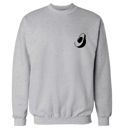 Avocado pocket Adult's unisex grey Sweater 2XL
