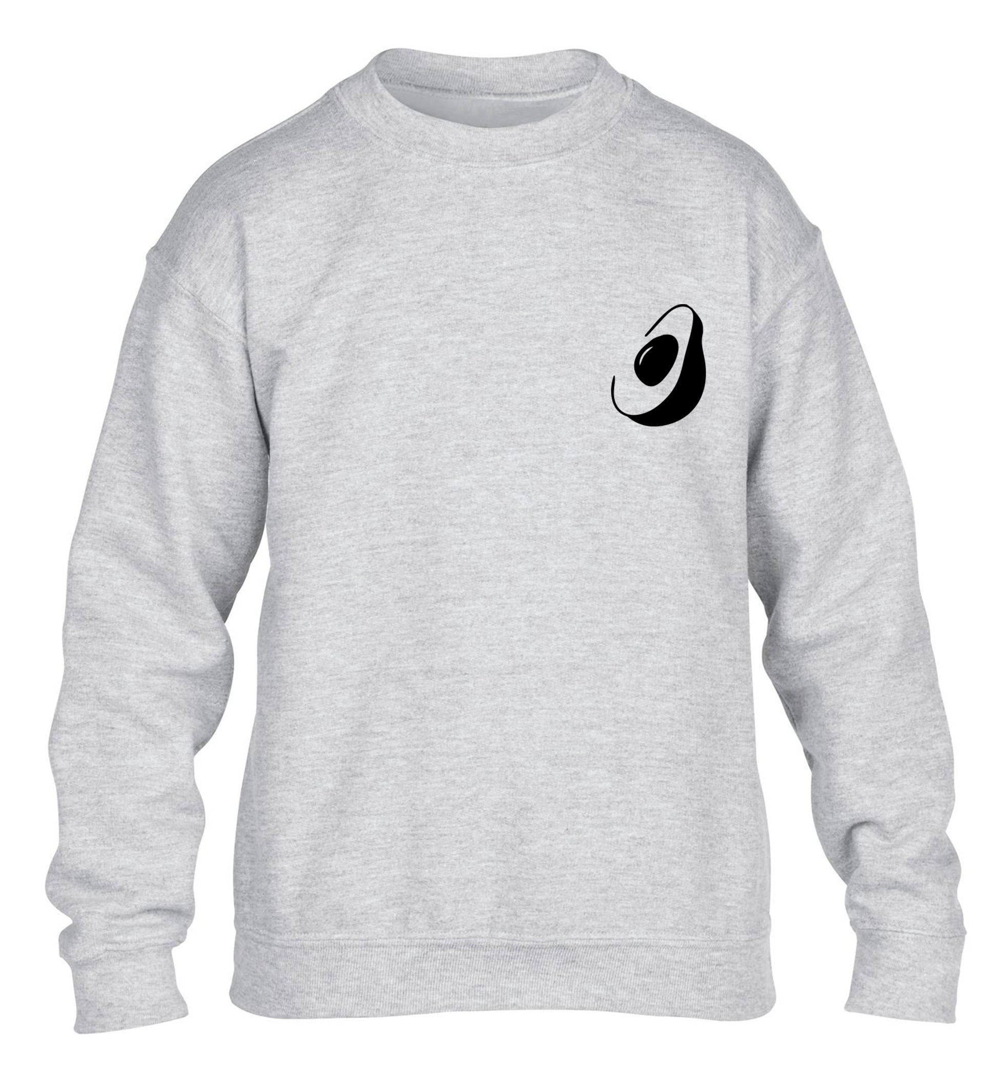 Avocado pocket children's grey sweater 12-13 Years