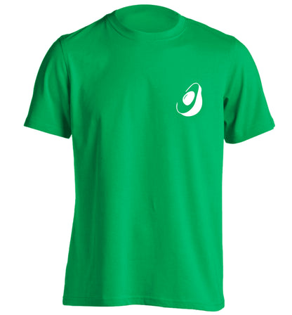 Avocado pocket adults unisex green Tshirt 2XL