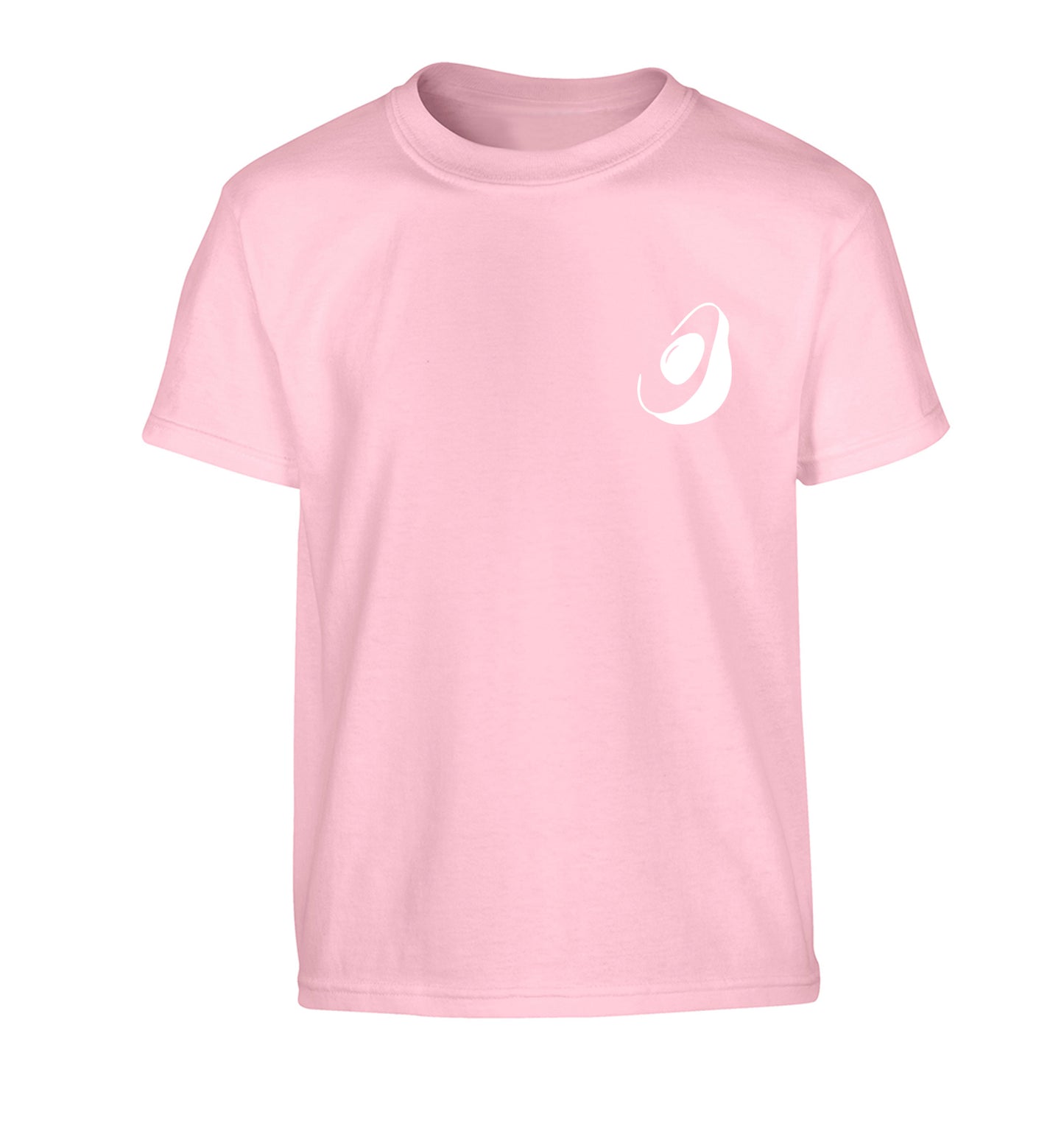 Avocado pocket Children's light pink Tshirt 12-13 Years