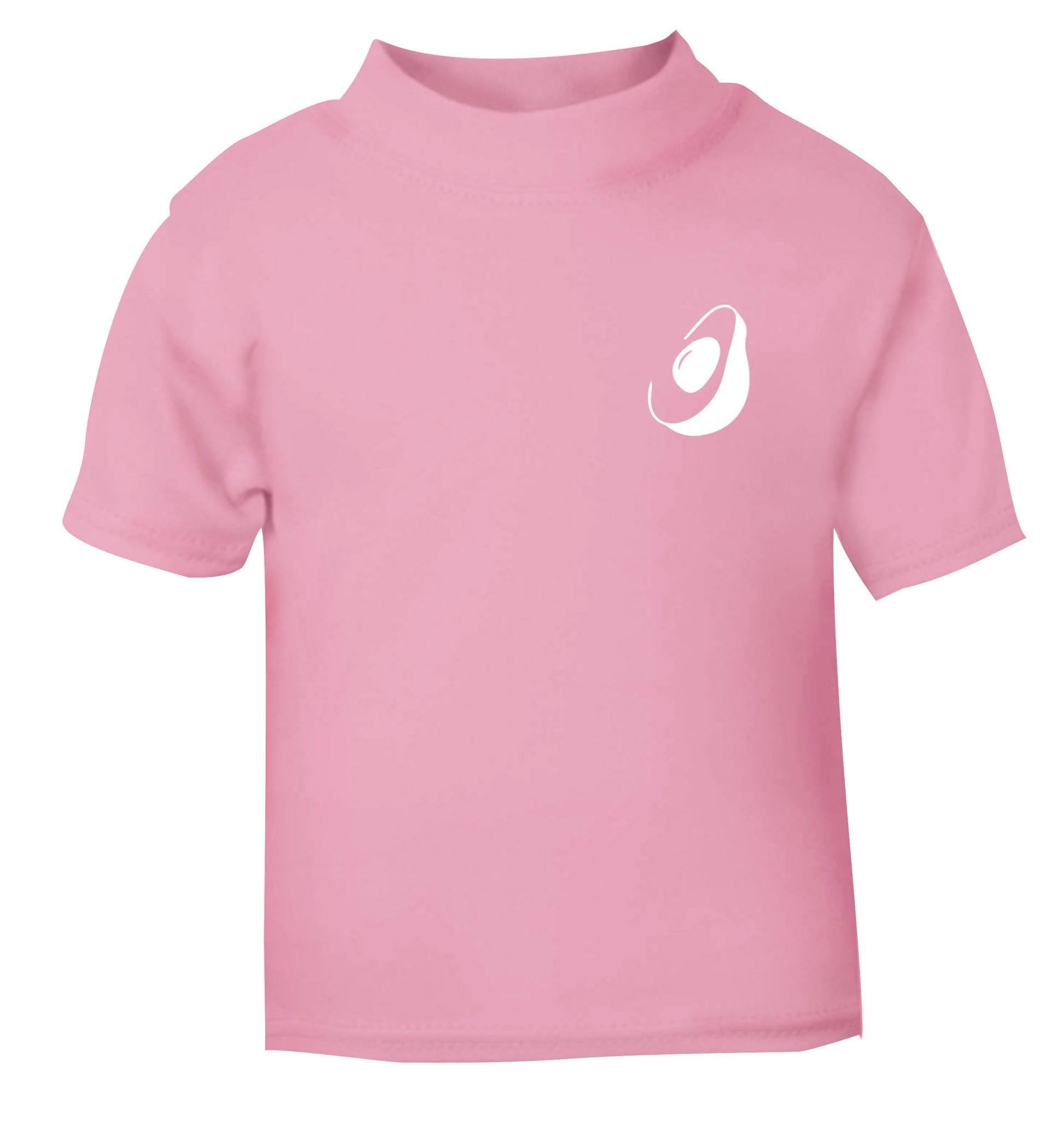 Avocado pocket light pink Baby Toddler Tshirt 2 Years