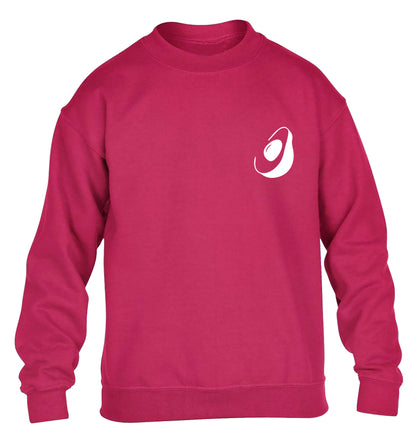 Avocado pocket children's pink sweater 12-13 Years