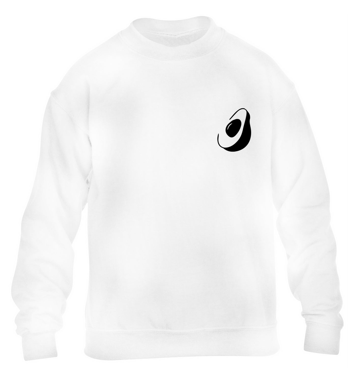 Avocado pocket children's white sweater 12-13 Years