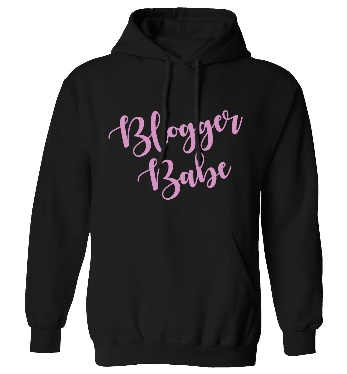 Blogger babe adults unisex black hoodie 2XL