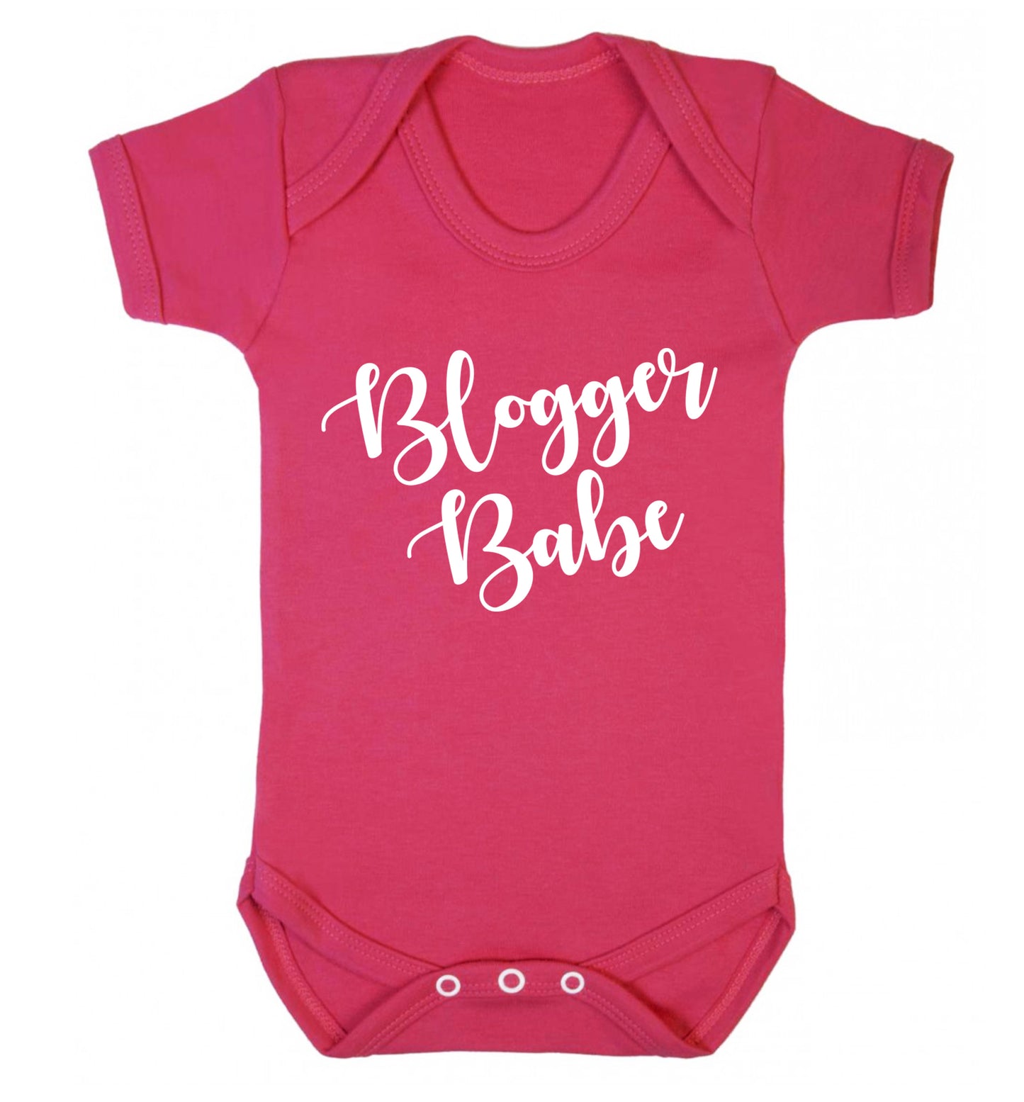 Blogger babe Baby Vest dark pink 18-24 months