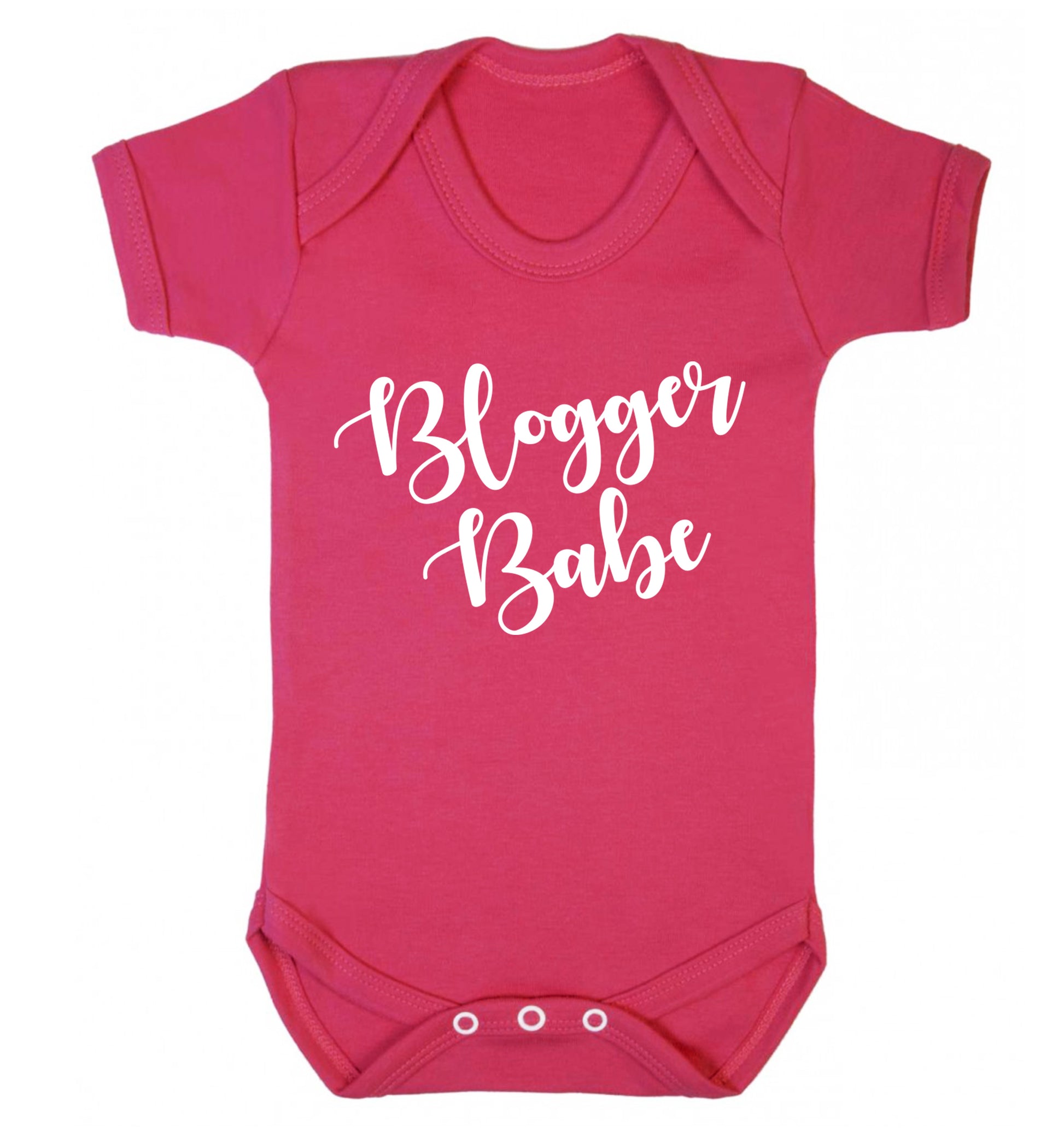 Blogger babe Baby Vest dark pink 18-24 months