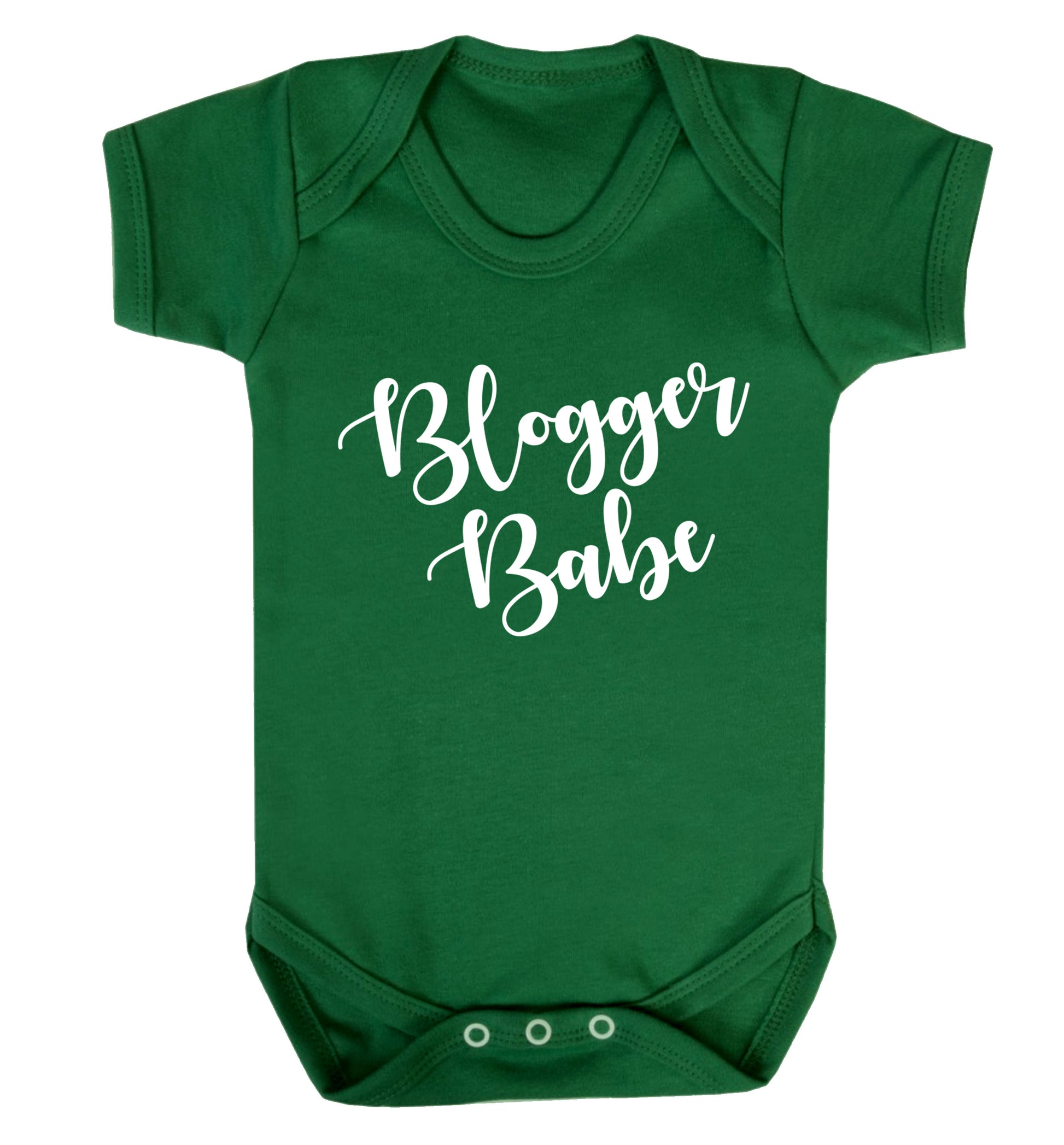 Blogger babe Baby Vest green 18-24 months