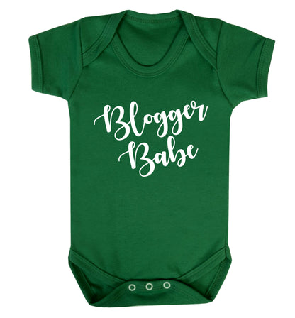 Blogger babe Baby Vest green 18-24 months