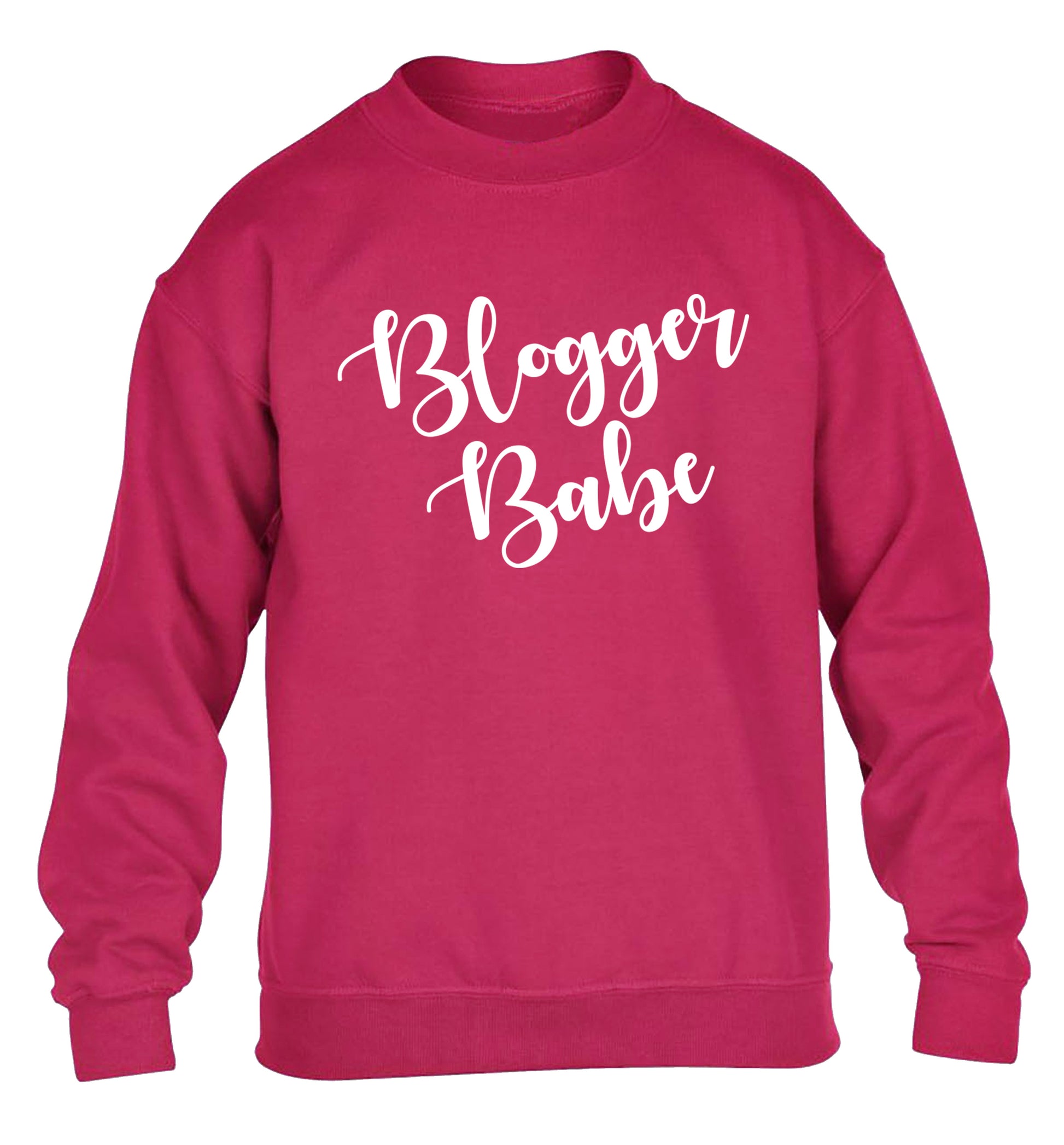 Blogger babe children's pink sweater 12-13 Years