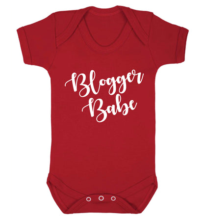 Blogger babe Baby Vest red 18-24 months
