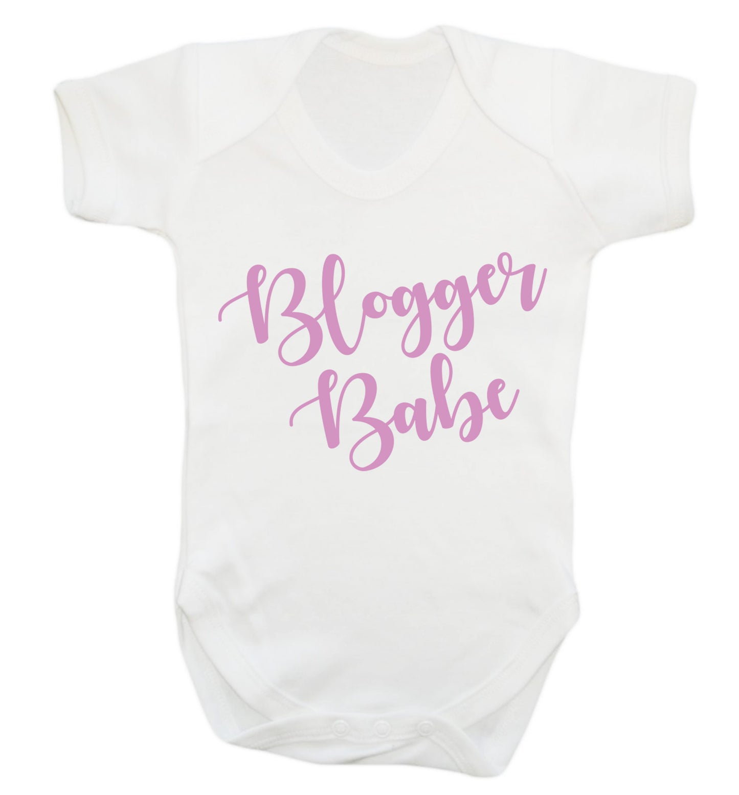Blogger babe Baby Vest white 18-24 months