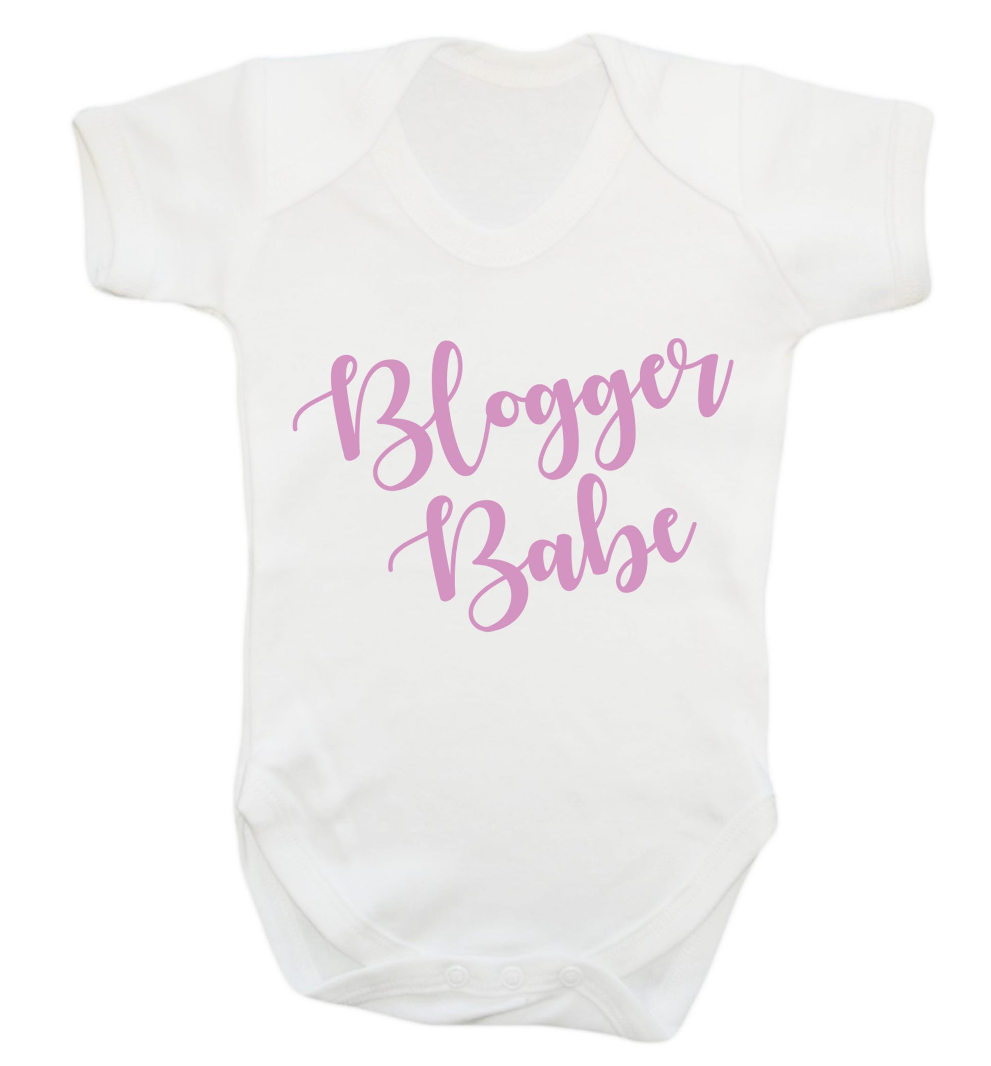 Blogger babe Baby Vest white 18-24 months