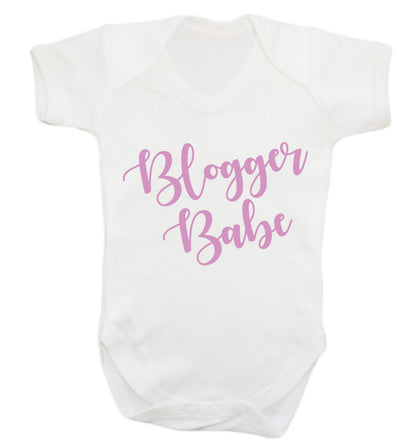 Blogger babe Baby Vest white 18-24 months