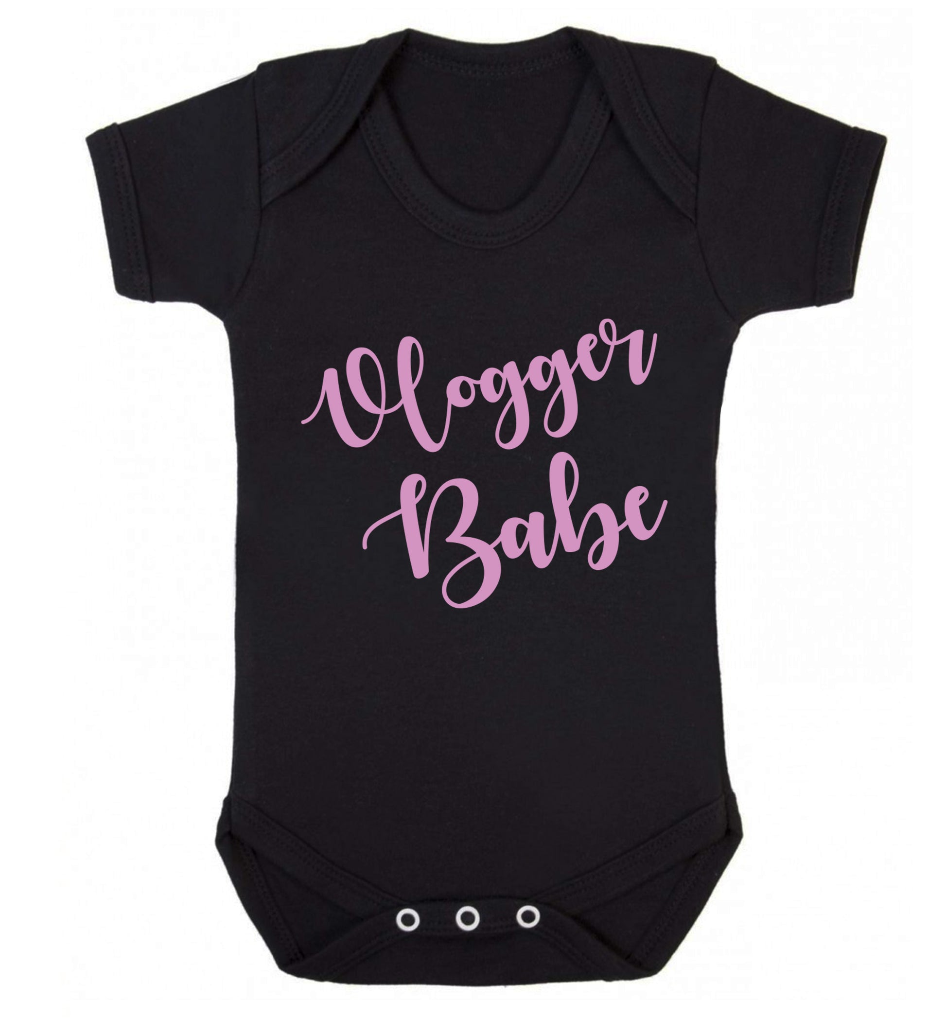 Vlogger Babe Baby Vest black 18-24 months