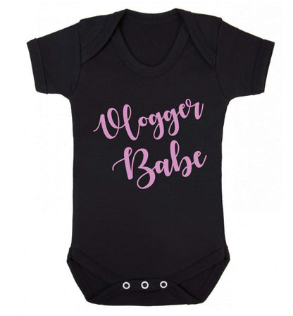 Vlogger Babe Baby Vest black 18-24 months