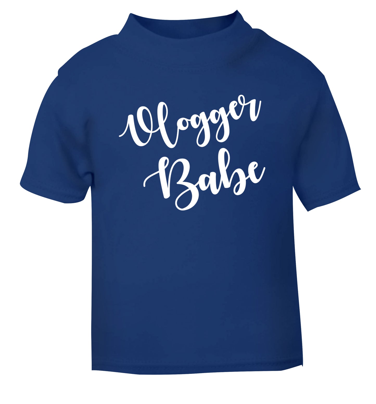 Vlogger Babe blue Baby Toddler Tshirt 2 Years