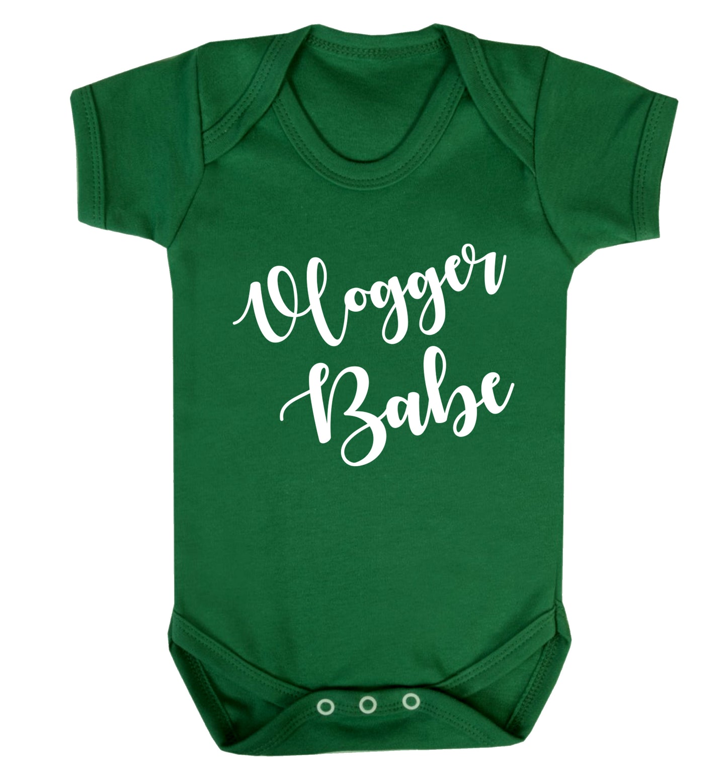 Vlogger Babe Baby Vest green 18-24 months