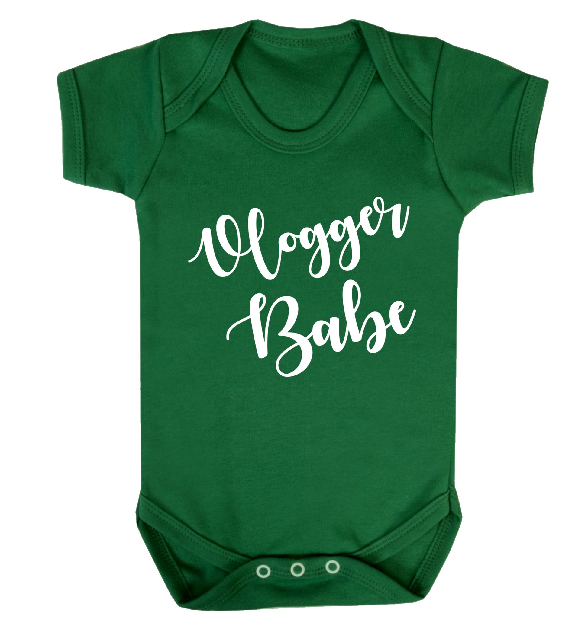 Vlogger Babe Baby Vest green 18-24 months