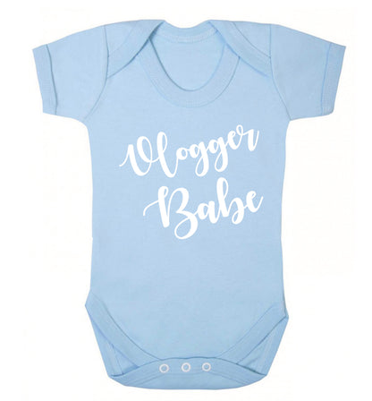Vlogger Babe Baby Vest pale blue 18-24 months