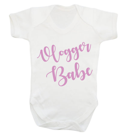 Vlogger Babe Baby Vest white 18-24 months