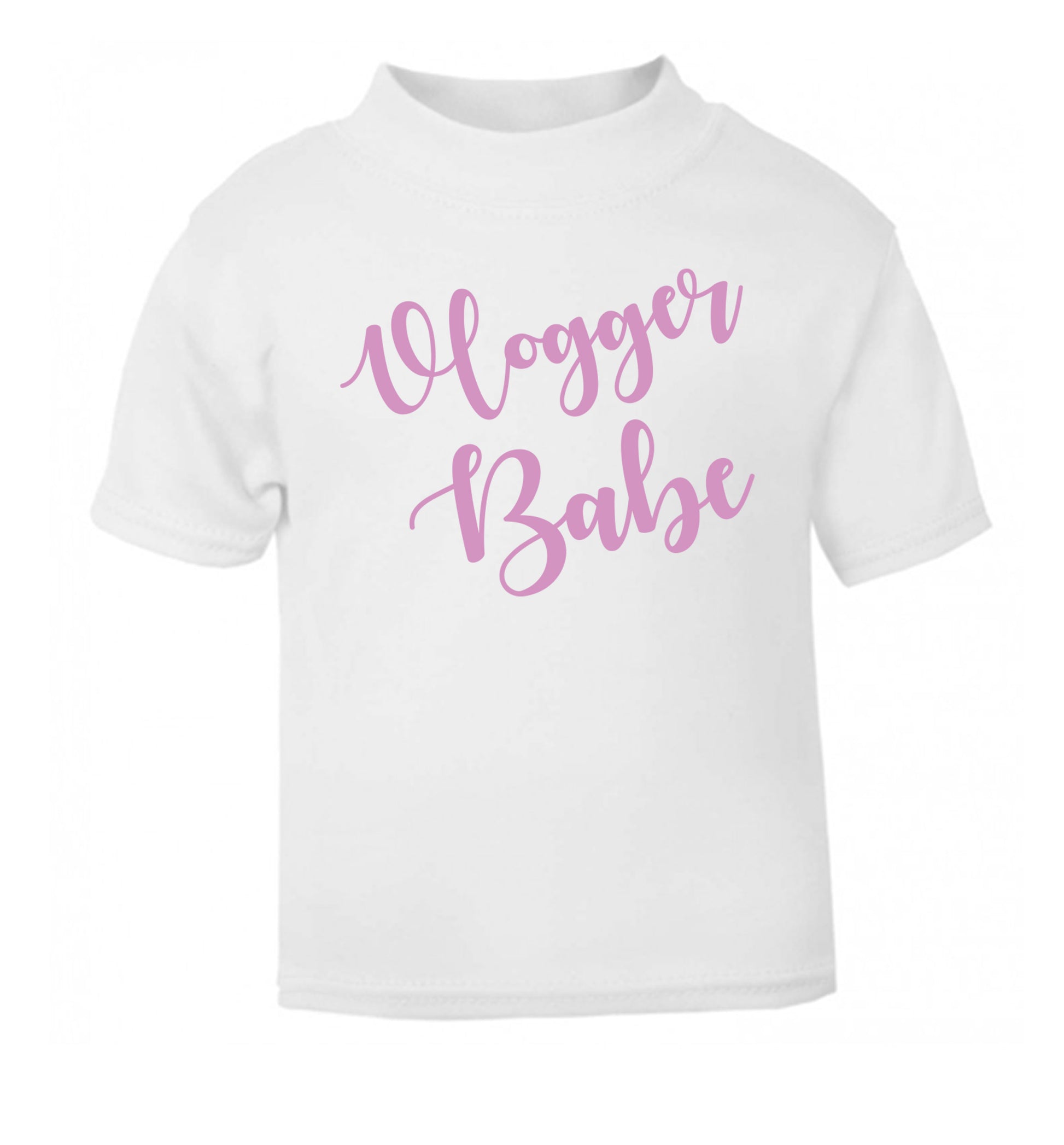 Vlogger Babe white Baby Toddler Tshirt 2 Years