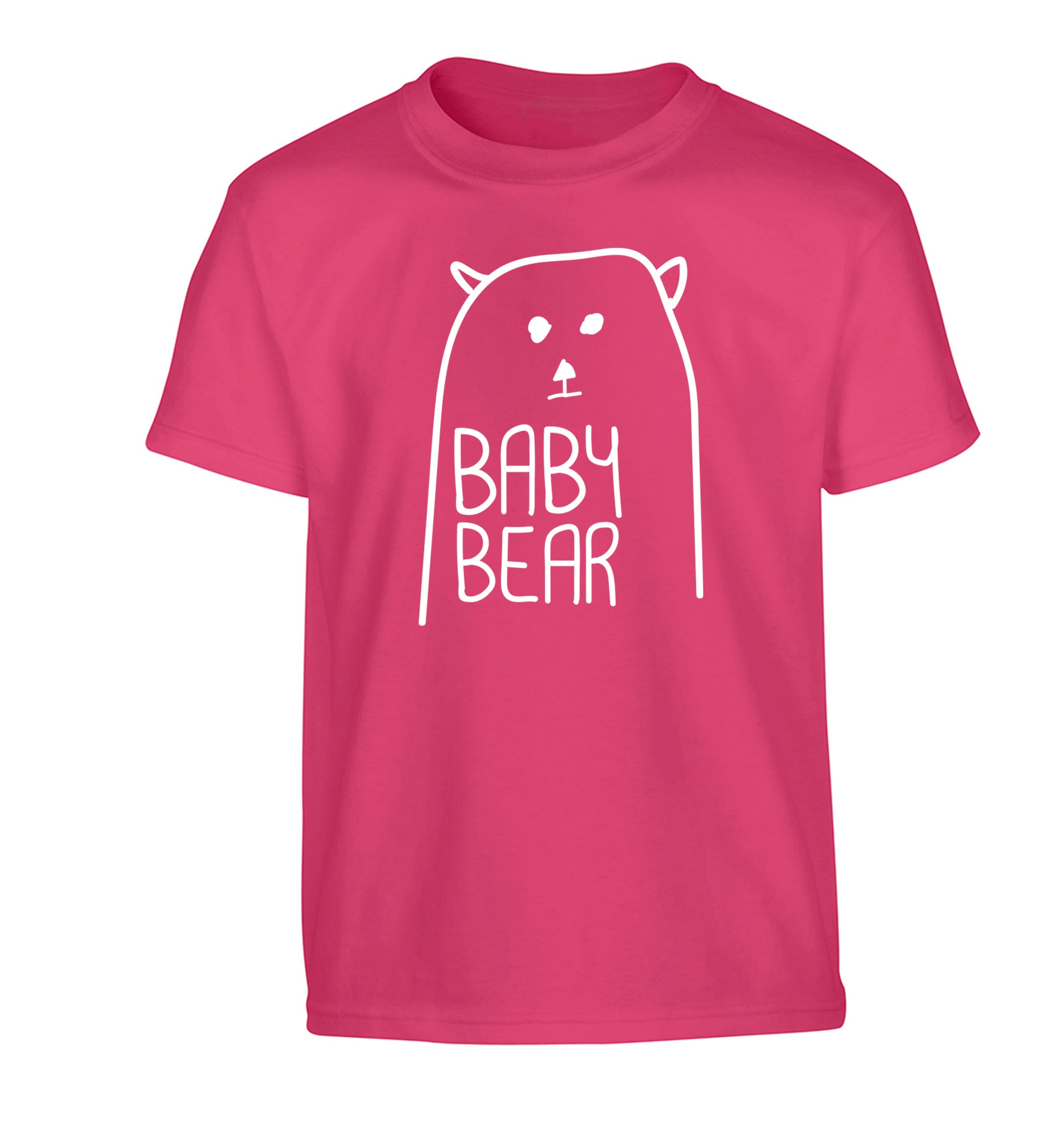 Baby bear Children's pink Tshirt 12-13 Years