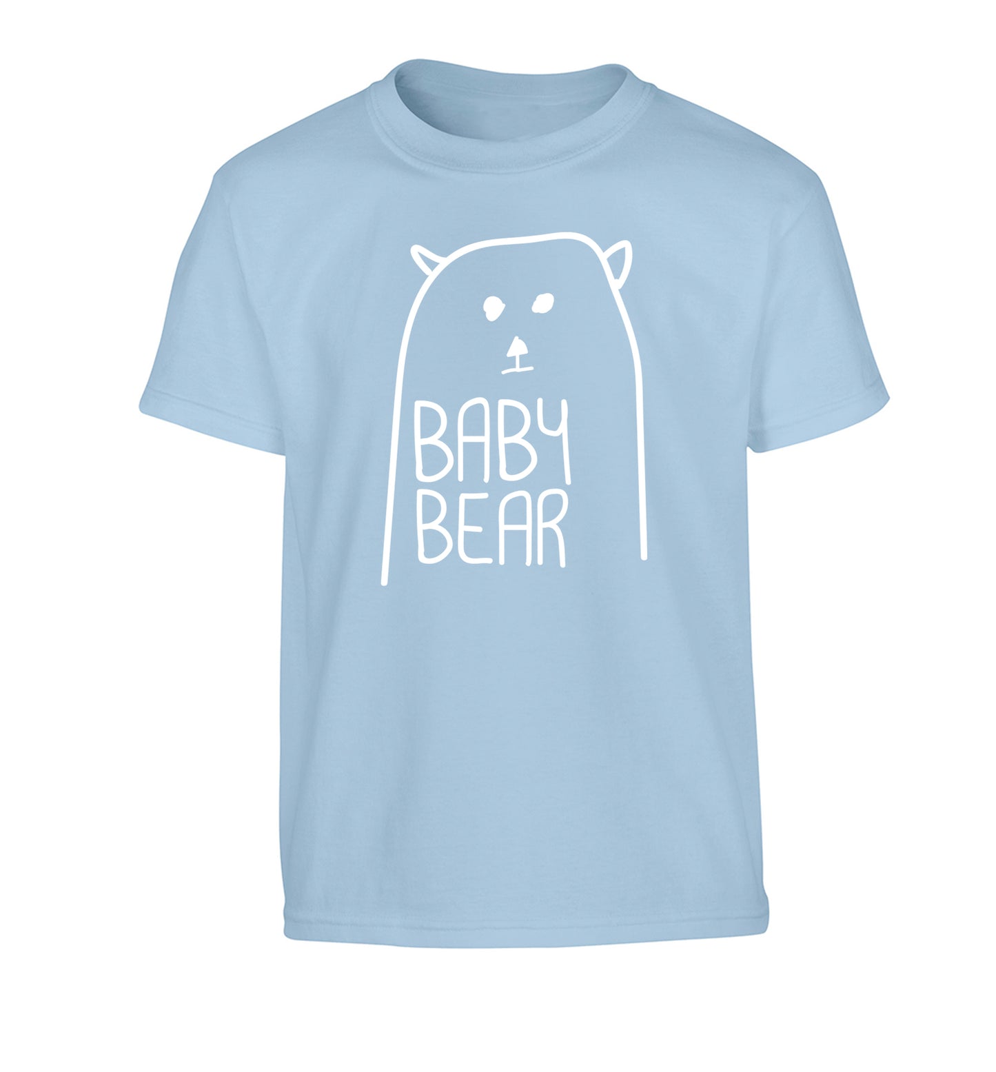 Baby bear Children's light blue Tshirt 12-13 Years