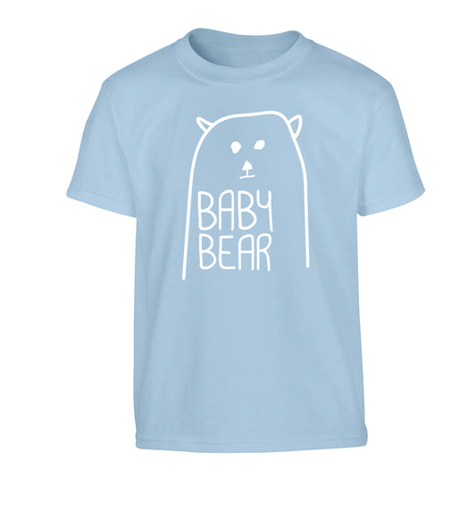 Baby bear Children's light blue Tshirt 12-13 Years