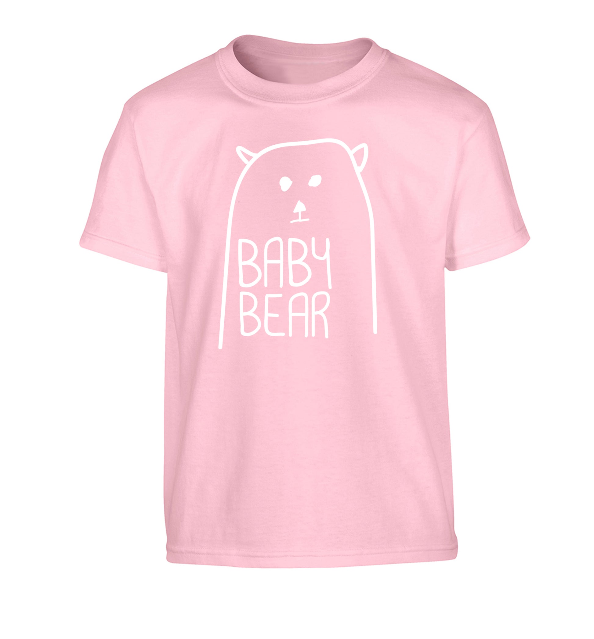 Baby bear Children's light pink Tshirt 12-13 Years